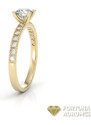 Zásnubný prsteň zo žltého zlata 22185/ZXx