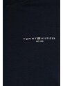 Tričko s dlhým rukávom Tommy Hilfiger dámsky, tmavomodrá farba, WW0WW39784