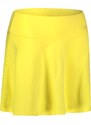Nordblanc Žltá dámska bavlnená sukňa FLOWERY