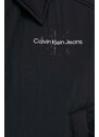 Bunda Calvin Klein Jeans dámska, čierna farba, prechodná
