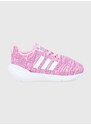 Detské topánky adidas Originals Swift Run 22 GW8185 ružová farba