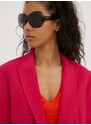Slnečné okuliare Ray-Ban JACKIE OHH II dámske, hnedá farba, 0RB4098