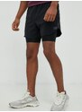 Bežecké šortky New Balance Q Speed pánske, čierna farba,