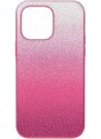 Puzdro na mobil Swarovski 5650834 HIGH 14 PRO MAX ružová farba