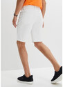 bonprix Strečové bermudy Classic Fit, farba biela