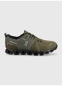Bežecké topánky On-running CLOUD WATERPROOF zelená farba, 599884