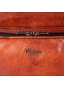 Bagind Journal - Dámska i pánska kožená crossbody taška hnedá, ručná výroba