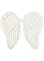 Guirca Anjelské krídla - bielo/zlaté