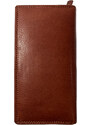 Dámská kožená peňaženka Roberto - hnedá 3174