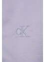 Bunda Calvin Klein Jeans dámsky, fialová farba, prechodná