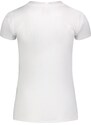 Nordblanc Biele dámske bavlnené tričko SUNBOW