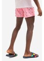 Šortky Happy Socks Palm pánske, ružová farba, PAL116-3300