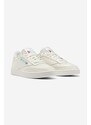 Kožené tenisky Reebok Classic Club C 85 HQ0947-cream, béžová farba