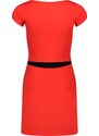 Nordblanc Oranžové dámske šaty WAISTLINE