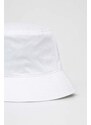Bavlnený klobúk Calvin Klein Jeans biela farba,bavlnený,K60K611029