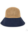 Art of Polo Tmavomodro-béžový klobúk z bavlny Varese