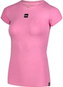 Nordblanc Ružové dámske bavlnené tričko CLOSE-UP