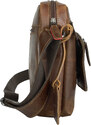 Pánska kožená taška cez rameno Sparwell Luke - koňak