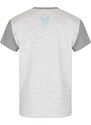 Chlapčenské bavlnené tričko Kilpi ALBION-JB biela