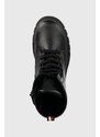Detské topánky Tommy Hilfiger čierna farba