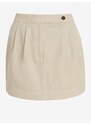 Beige Ladies Mini Skirt Tommy Hilfiger - Women
