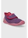 Detské papuče Biomecanics fialová farba
