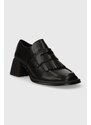 Poltopánky Vagabond Shoemakers ANSIE čierna farba, na podpätku, 5645.001.20