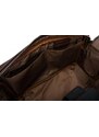 Hnedá kožená kozmetická taška Valmio Trip-1053 BR