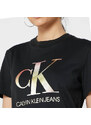 Dámské černé triko Calvin Klein 25258