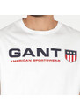 Pánské bílé triko Gant 25917