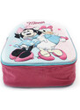 Ružový detský zipsový batoh s obrázkom Minie