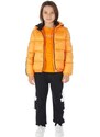 Detská bunda Guess oranžová farba