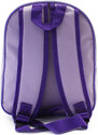 Fialový detský zipsový batoh s obrázkom Elza