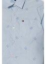 Detská bavlnená košeľa Tommy Hilfiger