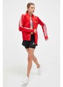 Mikina adidas Originals dámska, červená farba, s nášivkou, IK4032