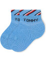 Súprava 3 párov vysokých detských ponožiek Tommy Hilfiger