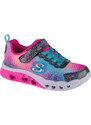 Farebné dievčenské svietiace tenisky Skechers Flutter Heart Lights 302315L-NVMT