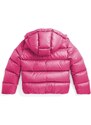 Detská bunda Polo Ralph Lauren ružová farba