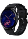 Smart hodinky Madvell Talon s volaním cez bluetooth čierne s čiernym silikónovým remienkom