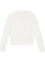 bonprix Dievčenský pletený sveter, farba biela, rozm. 104/110