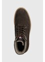 Semišové členkové topánky Gant Palrock pánske, hnedá farba, 27641364.G46