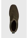 Semišové topánky chelsea Gant Fayy dámske, zelená farba, na plochom podpätku, 27553384.G710