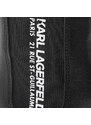 Členková obuv s elastickým prvkom KARL LAGERFELD