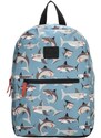 Beagles Svetlomodrý detský batoh do školy "Junior“