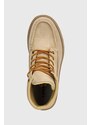Semišové topánky Levi's DARROW CHUKKA S dámske, hnedá farba, na plochom podpätku, 235428.25