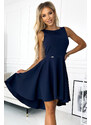 Elegant dress with a longer back Numoco
