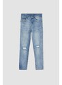 DEFACTO Boy Slim Fit Ripped Detailed Jean Trousers