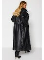 Dámsky kabát Trendyol TWOAW23TR00016/Black