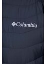 Páperová bunda Columbia pánska, čierna farba, zimná