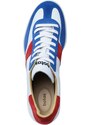 Vasky Botas Iconic Tricolor - Dámske kožené tenisky / botasky bielo- Dámskemodro- Dámskečervené, ručná výroba